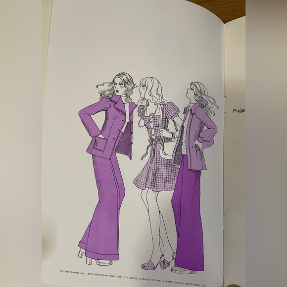 1970’s Vintage Trevira HOW TO SEW A KNIT by Joyce Brothers Great Artwork inside. - Picture 3 of 3